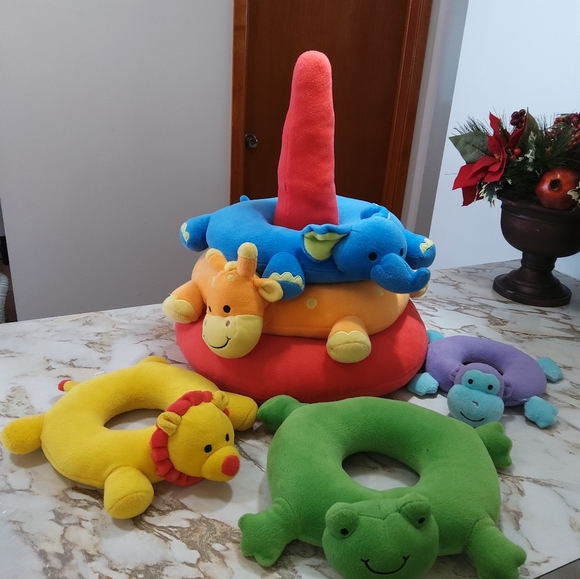 koala 18" plush baby stackable rings - Picture 3 of 5